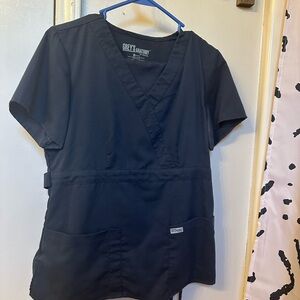 Grey's Anatomy Navy Blue Scrub Top & Pants